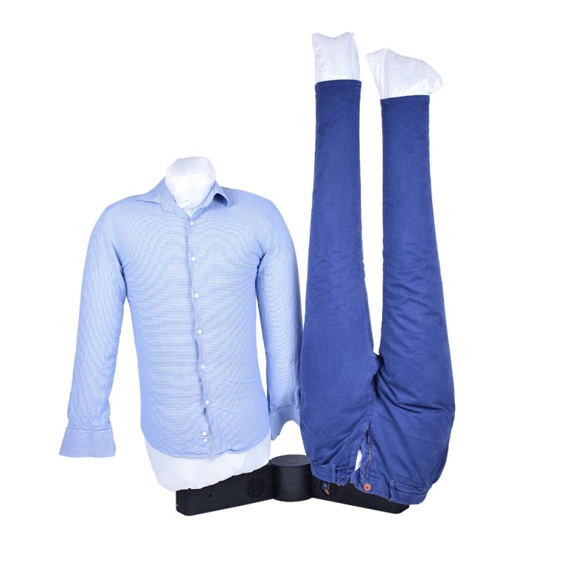 Mannequin sécheur et repasseur pour chemises et pantalons DRY