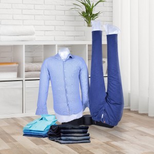 Mannequin sécheur et repasseur pour chemises et pantalons DRY MAGIC 2.0