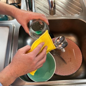 Lot de 10 Éponges Microfibres Lavables et Réutilisables – Éponge Vaisselle  et Cuisine – Écologique – Plusieurs Couleurs - Multiusage