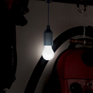 lampe LED noire à suspendre