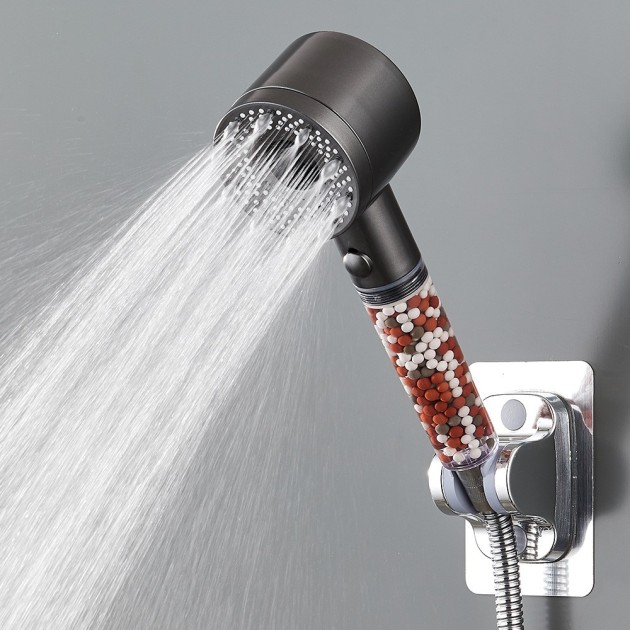 douche PURE SHOWER ECO 5 jets coloris gris